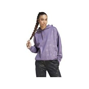 Women's adidas Embossed Monogram Fleece Hoodie Like New